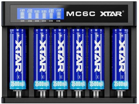 

Зарядное устройство XTAR MC6C