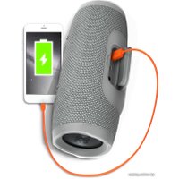 Беспроводная колонка JBL Charge 3 (серый)