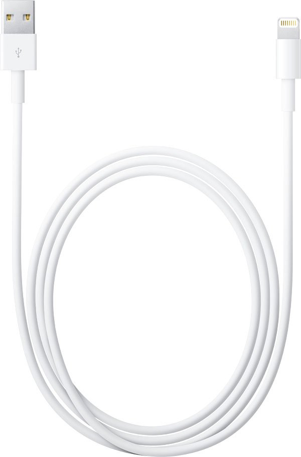 

Кабель Apple USB 2.0 Type-A - Lightning (2 м, белый)