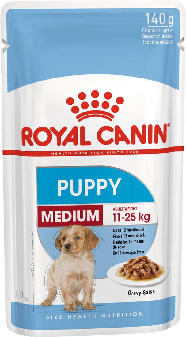 

Пресервы Royal Canin Medium Puppy 0.14 кг