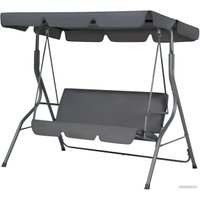 Садовые качели National Tree Company Simple с тентом К-1 DS-186 (серый)
