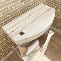 Аквариум Hydroterra Gloria 100 л без тумбы (дуб сонома)