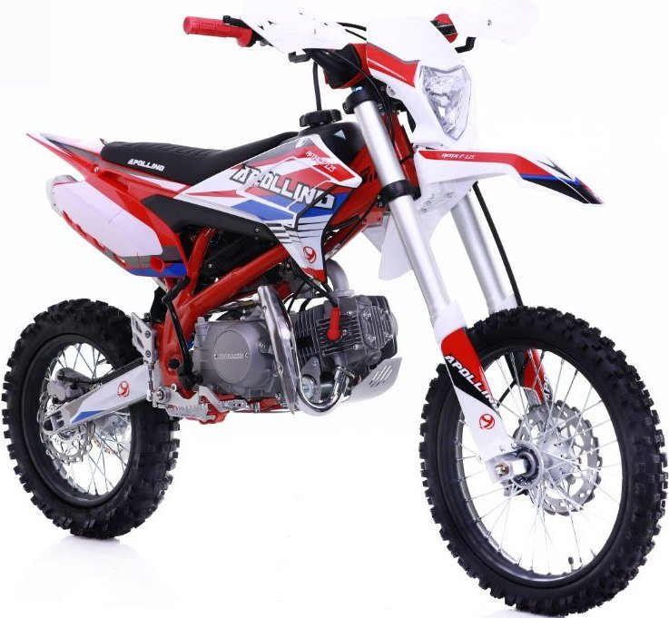 

Мотоцикл Apollino AMX-F 125 17/14 (красный)
