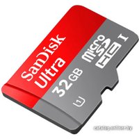 Карта памяти SanDisk Ultra microSDHC UHS-I (Class 10) 32GB SDSDQUA-032G-U46A