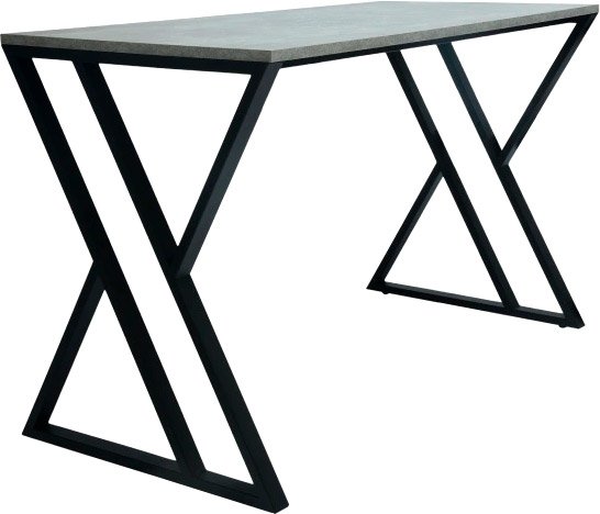 

Стол King Style Фрэй Black 120x60 (бетон)
