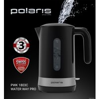 Электрический чайник Polaris PWK 1803C Water Way Pro (черный)
