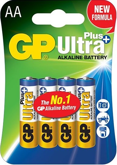

Батарейка GP Ultra Plus Alkaline AA 4 шт.