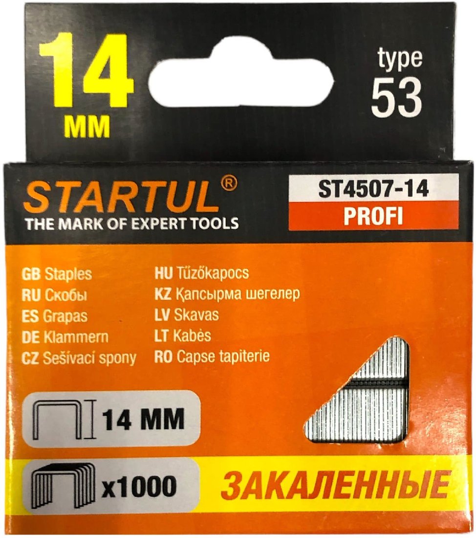 

Скобы Startul ST4507-14 (1000 шт)