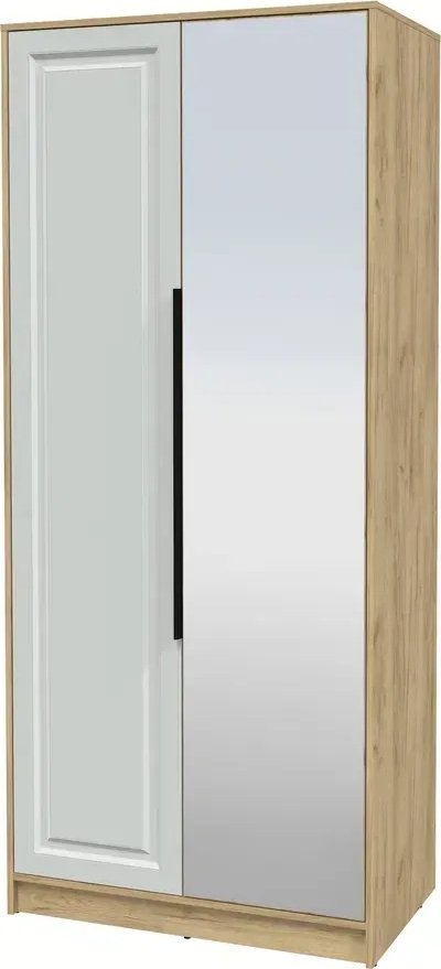 

Шкаф распашной Интерлиния Концепт КТ-Ш2з Деко (дуб золотой/грей)