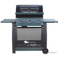 Газовый гриль для дачи Sahara S325 3B BBQ Smokey Teal (дымчатый)