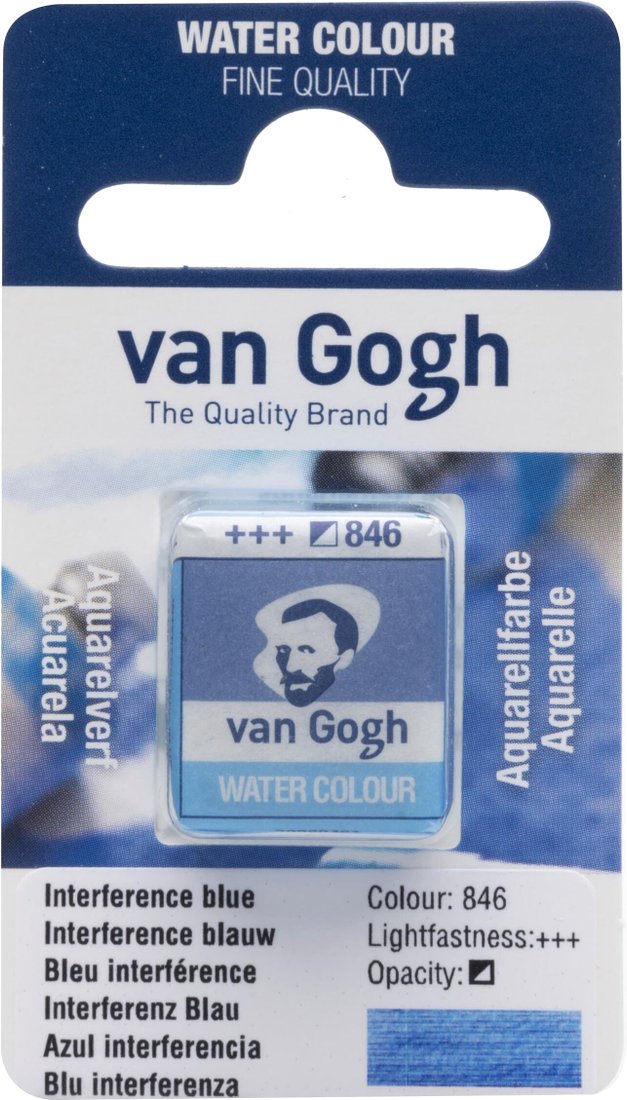 

Акварельная краска Van Gogh 846 20868461 (интерферентный синий, кювета)
