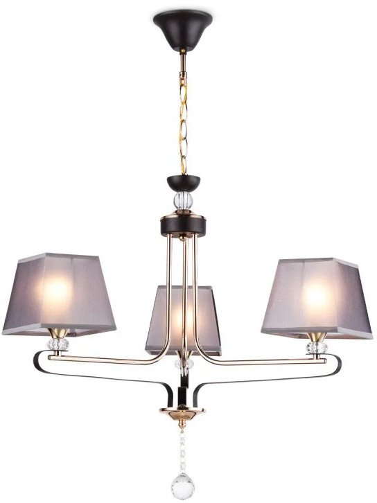 

Подвесная люстра Ambrella light Traditional TR4614/3 CF/FGD (кофе/золото)