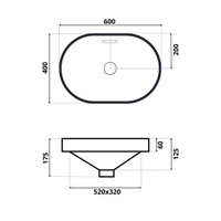 Умывальник Roxen Batt 570155