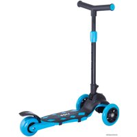 Трехколесный самокат Ridex Robin 3D (неоновый голубой)