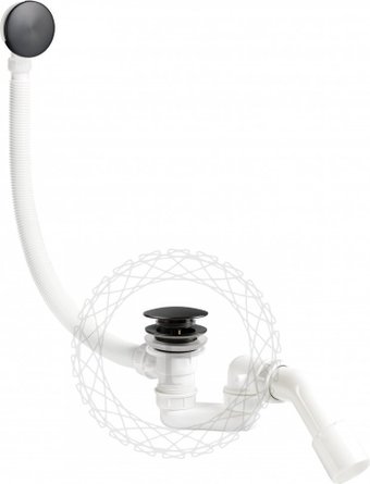 Сифон Filarete FL90 (графит)