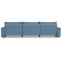 Диван Mio Tesoro Дюссельдорф 293 1.5ек-1.5ек-1.5ек (1175 Savanna Plus Blue)