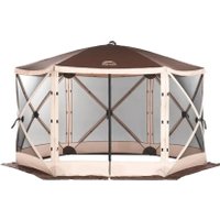 Кемпинговая палатка Wild Land Hub screen house 600 920003-0004-0024.SET (коричнево-бежевый, со стенками)