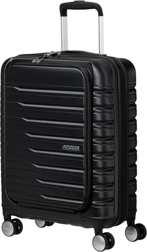 Чемодан-спиннер American Tourister Flashline Shadow Black 55 см (3.2 кг)