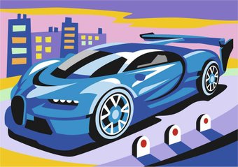 Картина по номерам Lori Бугатти Ркн-071