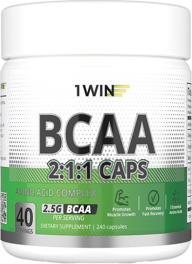 

BCAA 1WIN BCAA 2:1:1 (240 капсул)