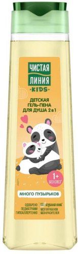 Гель детский Чистая линия 2 в 1 детская 400 мл