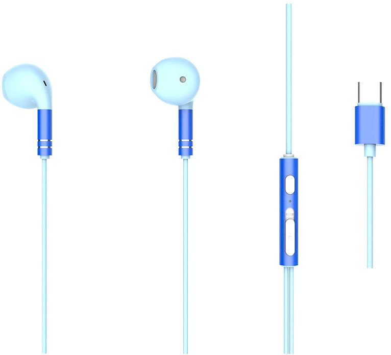 Наушники Miniso W10102 (голубой)