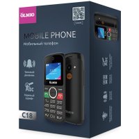 Телефон Olmio C18 (черный)