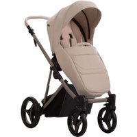 Универсальная коляска BEBETTO Pelpasso Pro (2 в 1, pro 02 kaszmir/светло-бежевая кожа)