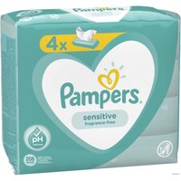 Влажные салфетки Pampers Sensitive (4x52 шт)