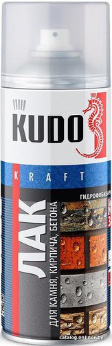Лак Kudo KU-9007 гидрофобизирующий для кирпича, бетона, камня 0.52 л
