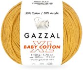 Baby cotton xl 3447XL 50 г 105 м (желтый)