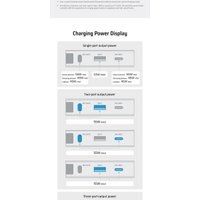 Внешний аккумулятор Cuktech PB200N 20000mAh 55W (светло-серый)