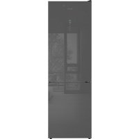 Холодильник Weissgauff WRK 195 D Full NoFrost Bru Steel Glass
