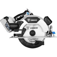 Дисковая (циркулярная) пила Deko CSDU20 PRO 083-1105 (с 1-им АКБ)