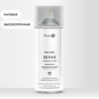 Эмаль Elcon Универсальная алкидная RAL 9003 0.52 л (матовый белый)