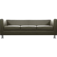 Софа Brioli Билли трехместный (экокожа, L21 серый)