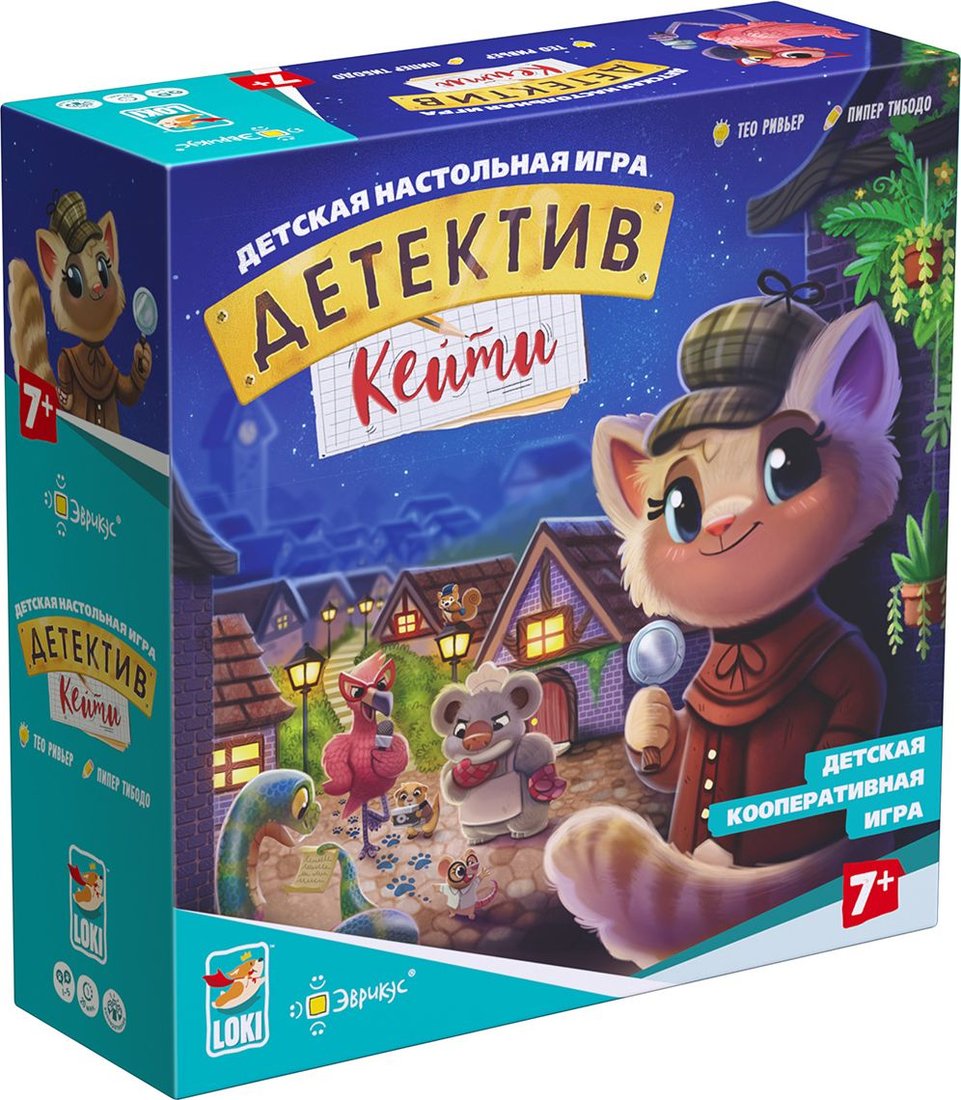 

Детская настольная игра Эврикус Детектив Кейти
