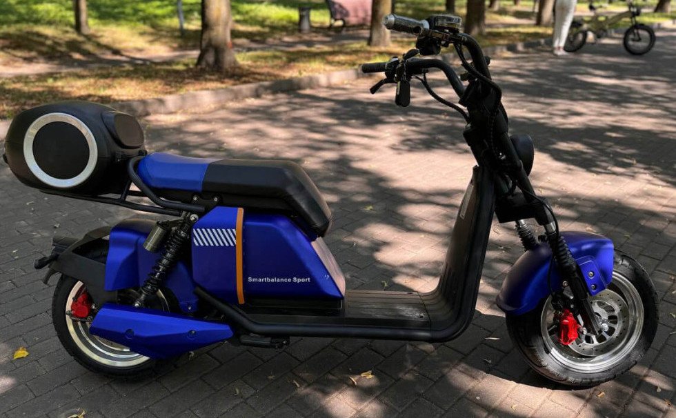 Электроскутер Smart Balance Sport 2024 (синий)