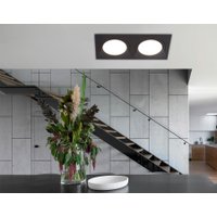 Точечный светильник Ambrella light TN6615/2 BK (черный)