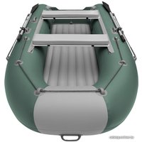 Моторная лодка Roger Boat Trofey 3500 (без киля, зеленый/серый)
