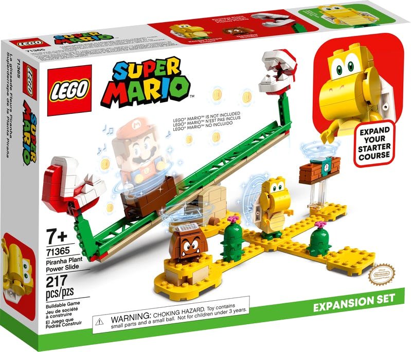 

Конструктор LEGO Super Mario 71365 Мощная атака Растения-пираньи. Доп. набор