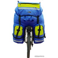 Велосумка Турлан Вояж-80 (синий/желтый)