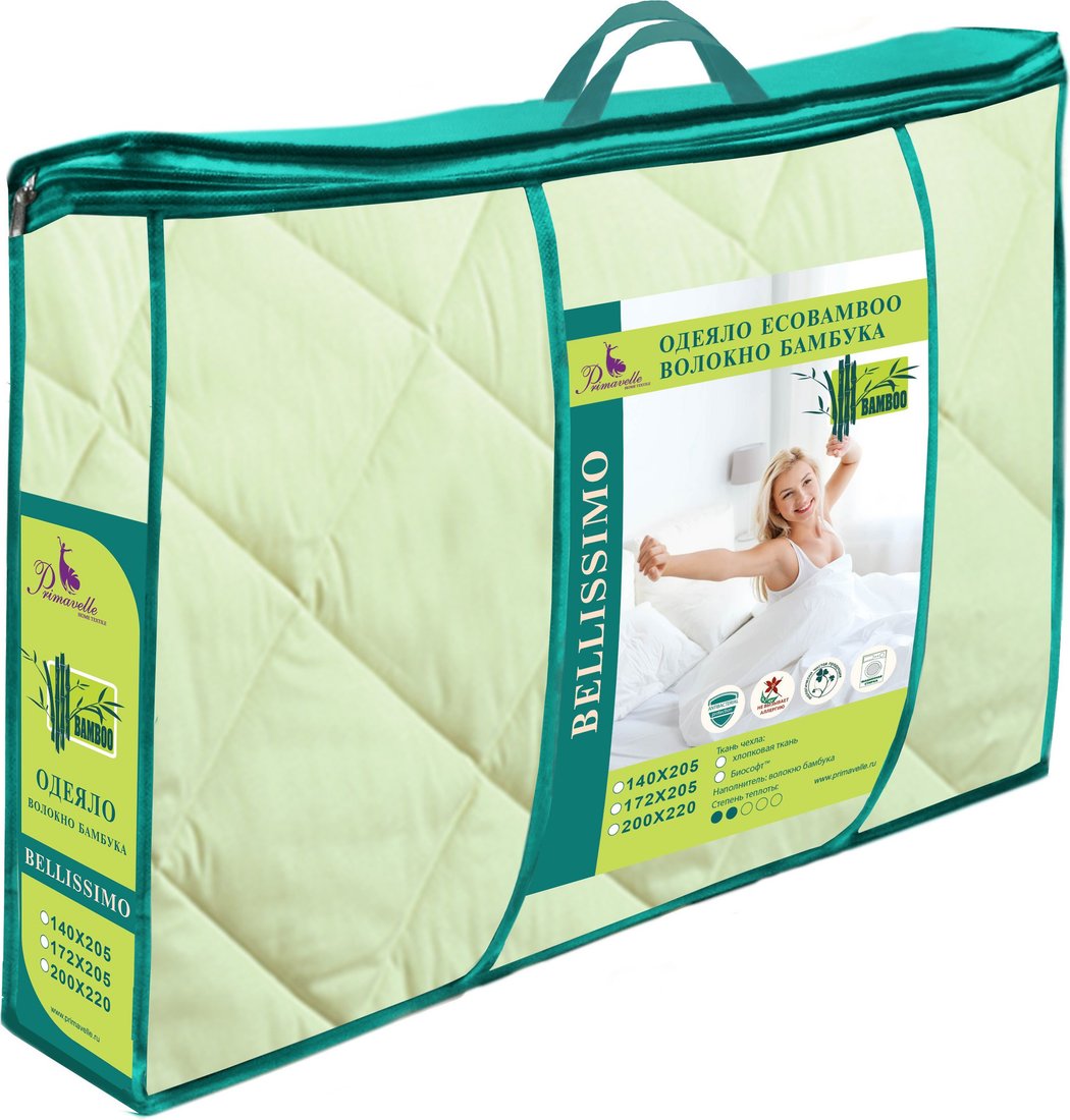 

Одеяло Bellissimo EcoBamboo 200х220 126015206-23 (светло-зеленый)