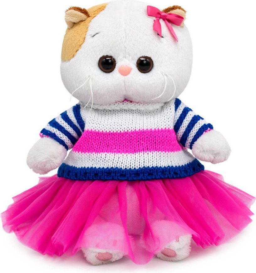 

Классическая игрушка BUDI BASA Ли-Ли Baby в полосатом свитере и юбке LB-143