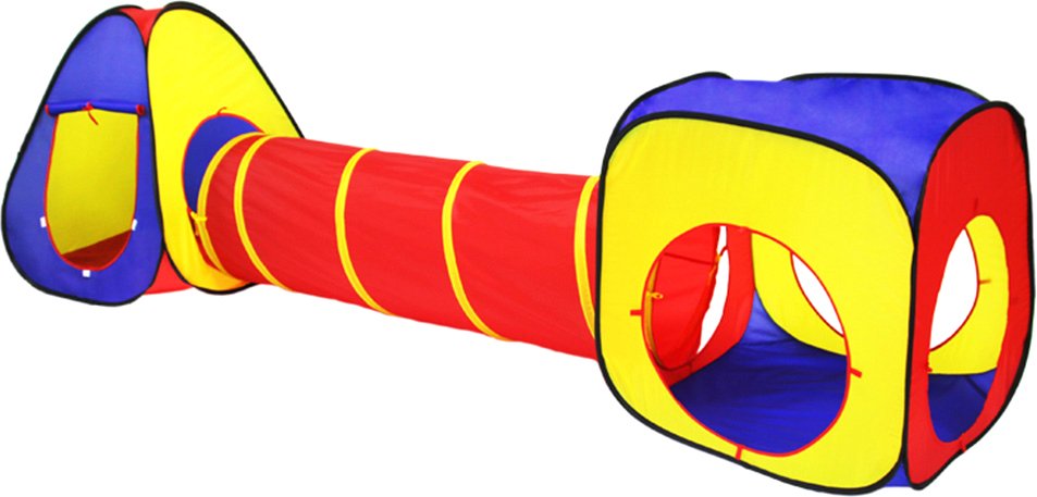 

Игровой домик Ausini Домик с туннелем и кубом RE1305B
