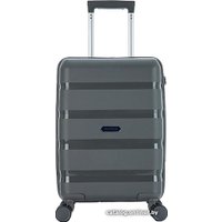 Чемодан-спиннер Mironpan 11192 50 см (серый)