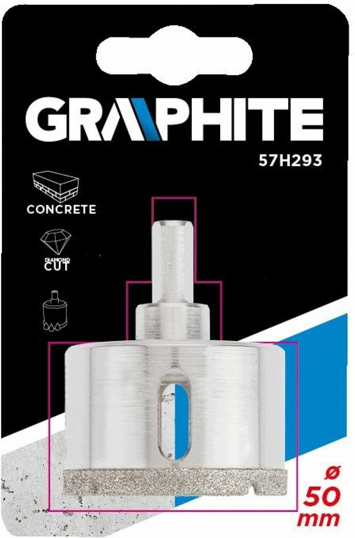 

Коронка GRAPHITE 57H293