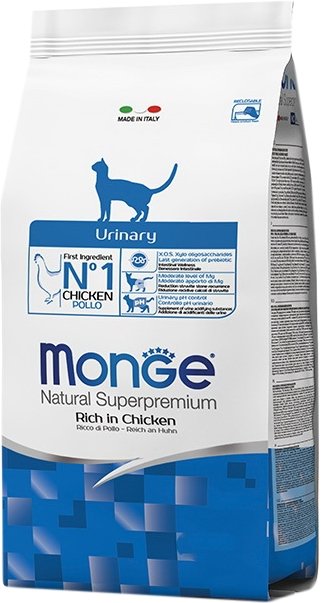 

Сухой корм для кошек Monge Urinary Rich in Chicken 0.4 кг