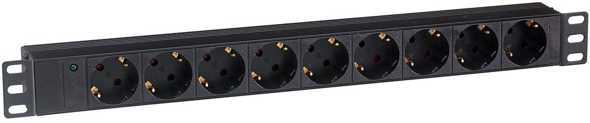 

Блок розеток ExeGate ServerPro PDU-19H901 Al-9S-C14