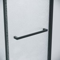 Душевая дверь Grossman Style 100x195 100.K33.05.100.21.02 (черный матовый/стекло шиншилла) в Борисове